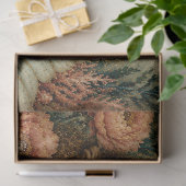 Gedecoupeerde gepersonaliseerde zeemeermin botanis tissuepapier (Geschenk)