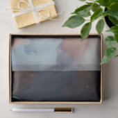 Gedecoupeerde Whimsical Blonde Blauwe Hoofdband & Tissuepapier (Geschenk)