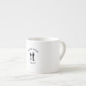 GEDEDICATEERDE KUNST ESPRESSO KOP (Voorkant rechts)