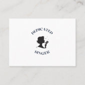 GEDEDICEERDE ENKER VISITEKAARTJE (Voorkant)