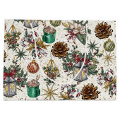 Gedeeld kerstfeest groot cadeauzakje (Achterkant)