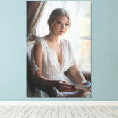 gedeeld moment canvas afdruk (Insitu (Houten vloer))