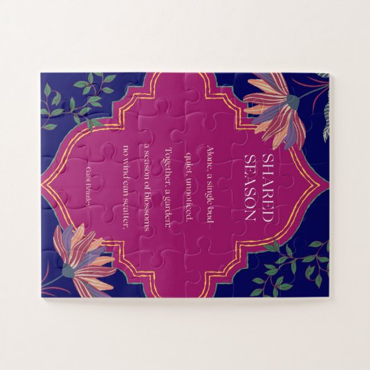 Gedeeld Seizoen Gedicht Jigsaw Puzzel