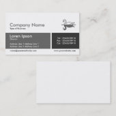 Gedeelde band - Grijze hoeden Visitekaartje (Voorkant / Achterkant)