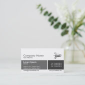 Gedeelde band - Grijze hoeden Visitekaartje (Staand voorkant)