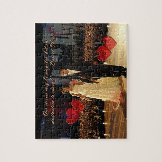 Gedeelde bestemming Jigzaag Puzzle Legpuzzel (Verticaal)