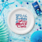 Gedeelde Birthday gedeelde liefde Papieren Bordje (Feest)