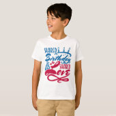 Gedeelde Birthday gedeelde liefde T-shirt (Voorkant volledig)