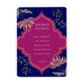 Gedeelde gedichtenkaart van het seizoen magneet (Verticaal)