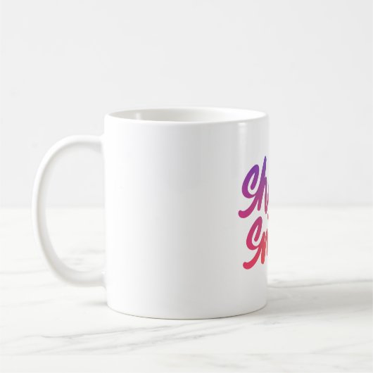 Gedeelde glimlach koffiemok (Links)