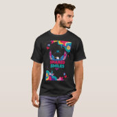 Gedeelde glimlach: Verspreid de vreugde T-shirt (Voorkant volledig)