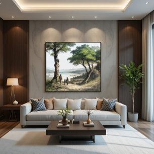 Gedeelde Horizon Canvas Afdruk
