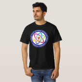 Gedeelde waarden Atom - Unitarian Universalist Ass T-shirt (Voorkant volledig)