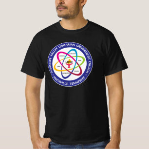 Gedeelde waarden Atom - Unitarian Universalist Ass T-shirt