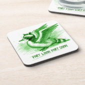 Gedeelte Loon Gedeelte Coon Hybride Schepsel Bier Onderzetter (Linkerzijde)