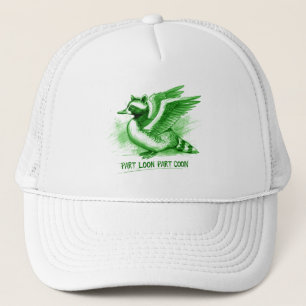 Gedeelte Loon Gedeelte Coon Hybride Schepsel Trucker Pet