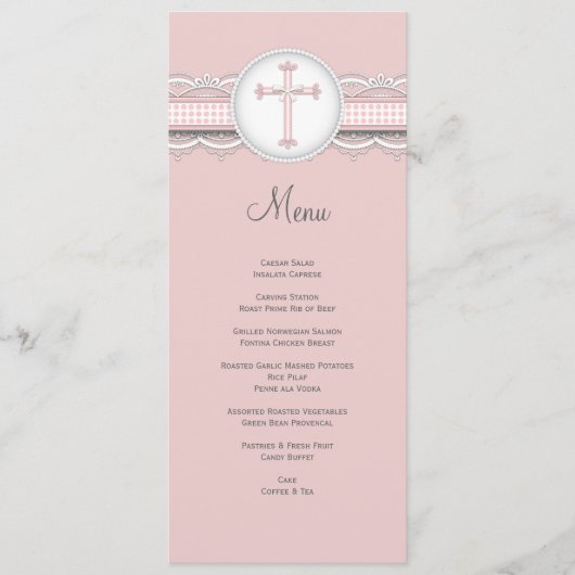  gedeelte met menu Religieuze feestdagen (Voorkant)