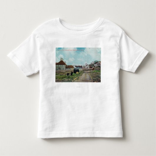 Gedeelte van Treadwell MinesDouglass Island, AK Kinder Shirts (Voorkant)