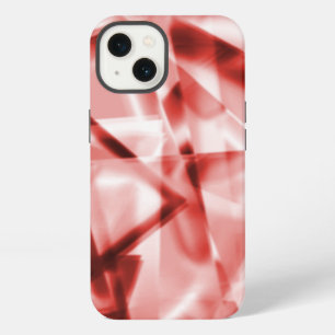 Gedeelte van vierkante stukken acryl, zalmrood tot iPhone 13 hoesje
