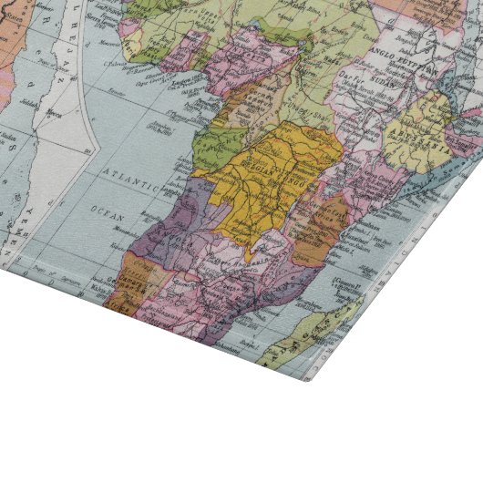 GEDEELTELIJK AFRIKA, 1914 SNIJPLANK (Hoek)