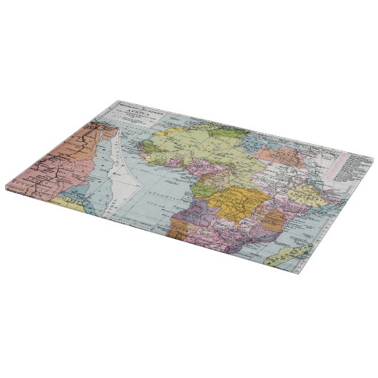 GEDEELTELIJK AFRIKA, 1914 SNIJPLANK (Hoek)