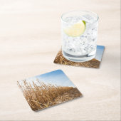 Gedeeltelijk geoogste Corn-veld Kartonnen Onderzetters (Insitu)