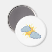 gedeeltelijk troebel magneet (Voorkant / Achterkant)