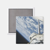 Gedeeltelijk uitzicht van Space Shuttle Endeavor Magneet (Voorkant / Achterkant)