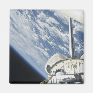 Gedeeltelijk uitzicht van Space Shuttle Endeavor Magneet