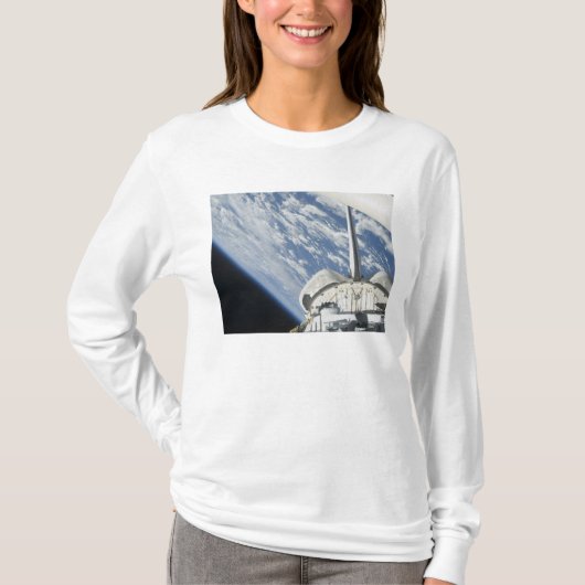 Gedeeltelijk uitzicht van Space Shuttle Endeavor T-shirt (Voorkant)
