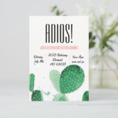 Gedeeltelijke uitnodiging weggaan (Staand voorkant)