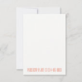 Gedeeltelijke uitnodiging weggaan (Achterkant)