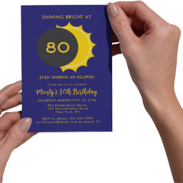 Gedeeltelijke Zonsverduistering 2025 80ste Verjaar Kaart