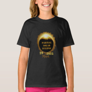 Gedeeltelijke Zonsverduistering Evenement 2025 Kij T-shirt