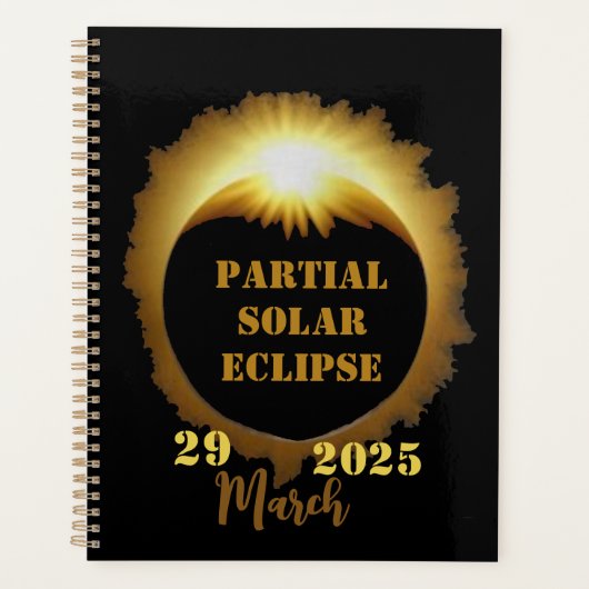 Gedeeltelijke zonsverduistering Evenement Kijkfee Planner (Voorkant)