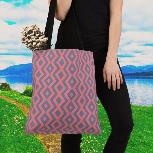 Gedegenereerde ster grote schoudertas tote bag
