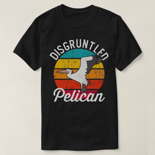 Gedegruntled Pelican Premium T-shirt (Design voorkant)