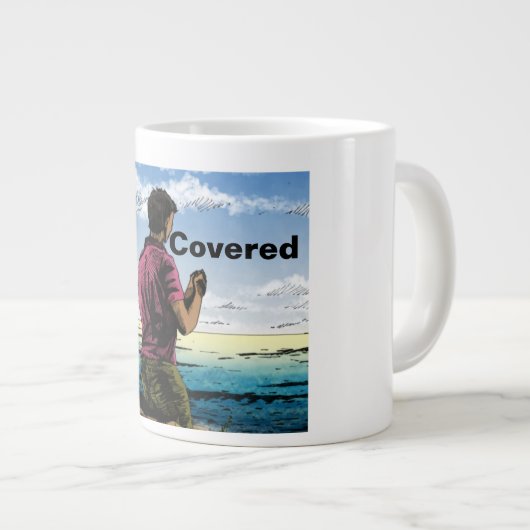  gedekt grote koffiekop (Voorkant rechts)