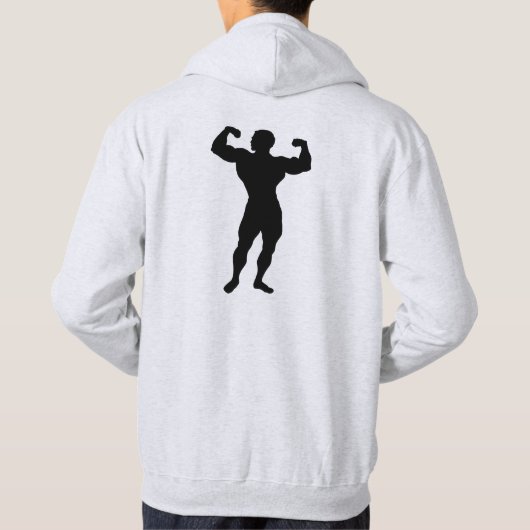 Gedekt overhemd hoodie (Achterkant)