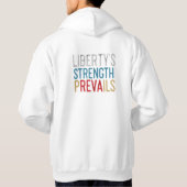 Gedekt overhemd hoodie (Achterkant)