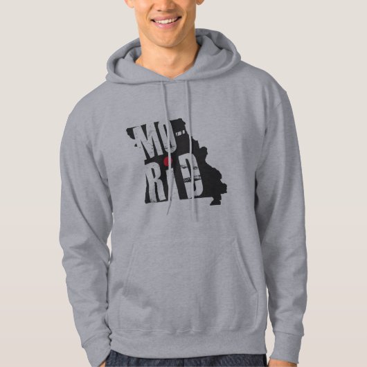 Gedekt overhemd hoodie (Voorkant)