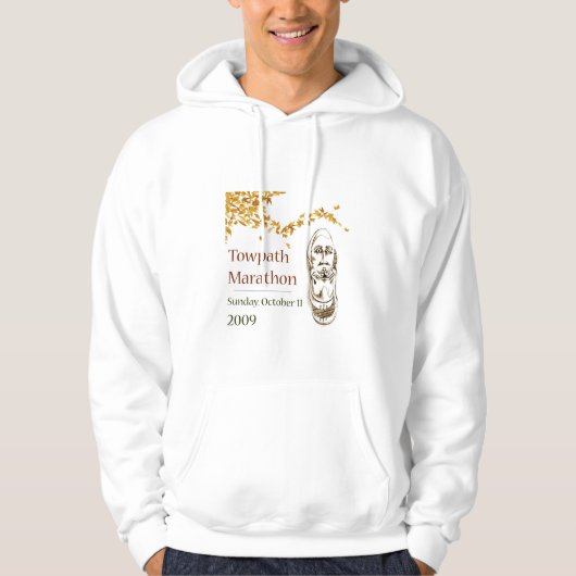 Gedekt overhemd hoodie (Voorkant)