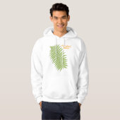 Gedekt overhemd (voorste uitzicht) hoodie (Voorkant volledig)