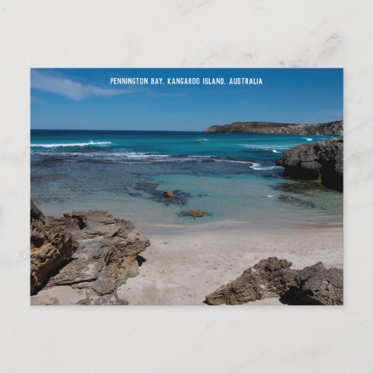 Gedekt strand in het paradijs Australië Briefkaart (Voorkant)