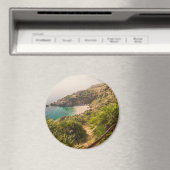 Gedekt strand in Lo Zingaro, Sicilië Magneet (Insitu (Vaatwasser))