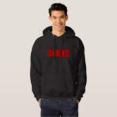 Gedekt sweatshirt: Ignorance Hoodie (Voorkant volledig)