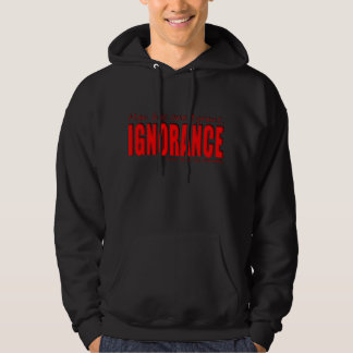 Gedekt sweatshirt: Ignorance Hoodie