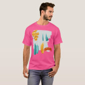 Gedekt verlies t-shirt (Voorkant volledig)