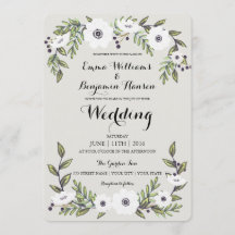 Gedekte Anemones - uitnodiging voor een blote brui