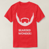 Gedekte baard ventilator 11 t-shirt (Design voorkant)